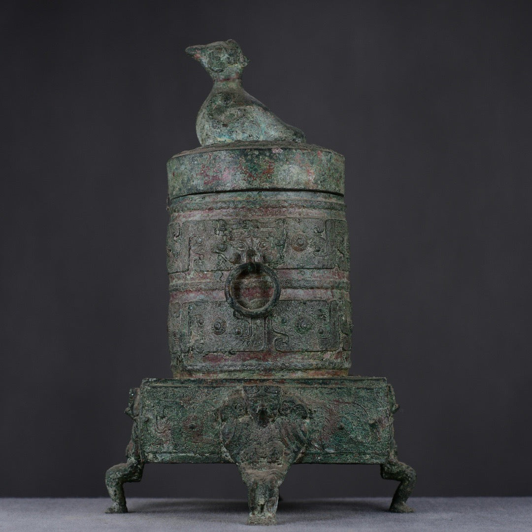 Chinese Antique Bronze Reserve