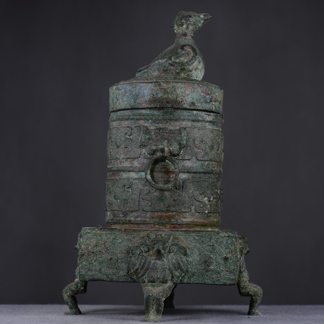 Chinese Antique Bronze Reserve