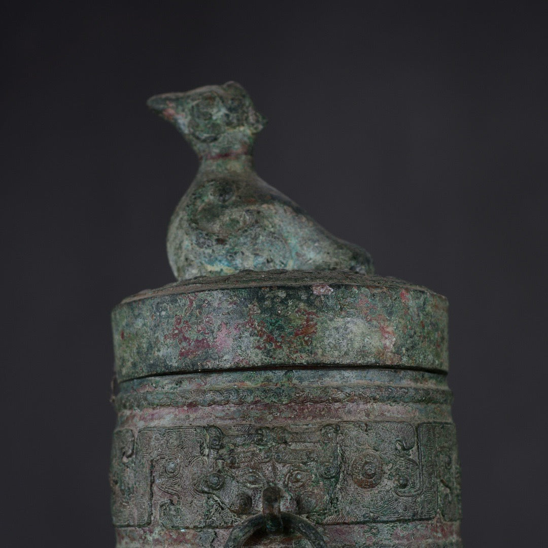 Chinese Antique Bronze Reserve