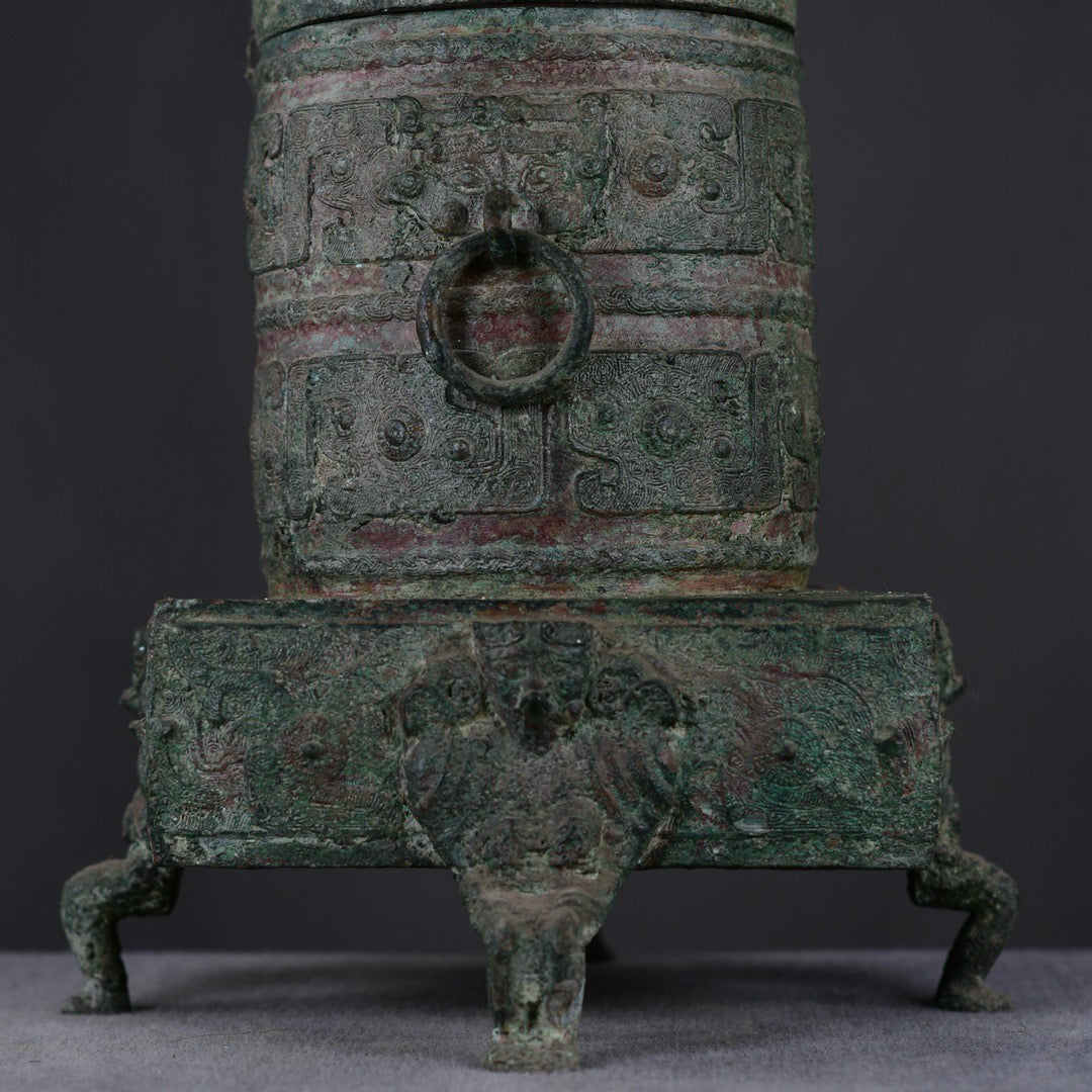 Chinese Antique Bronze Reserve