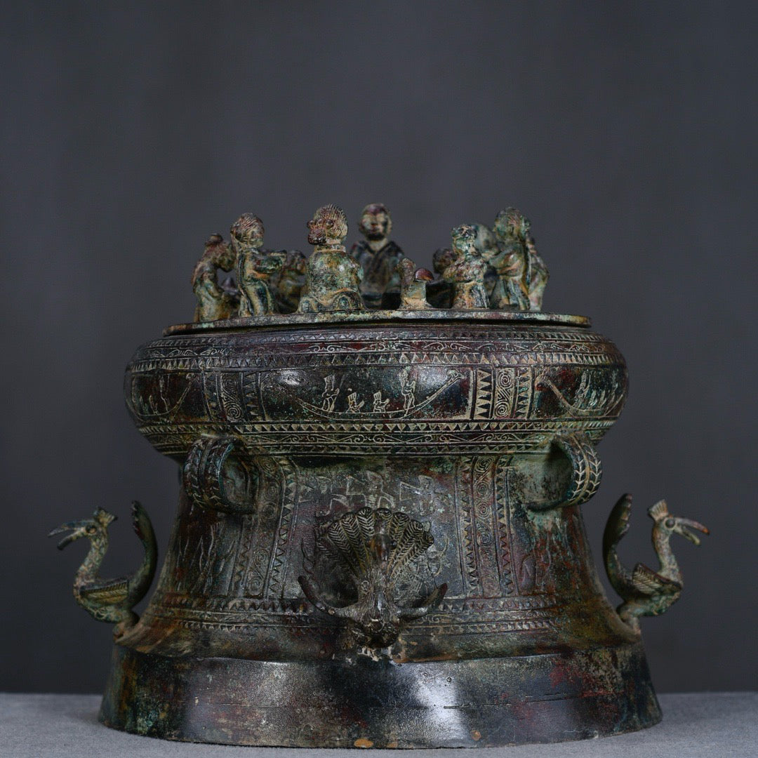 Chinese Antique Bronze Reserve