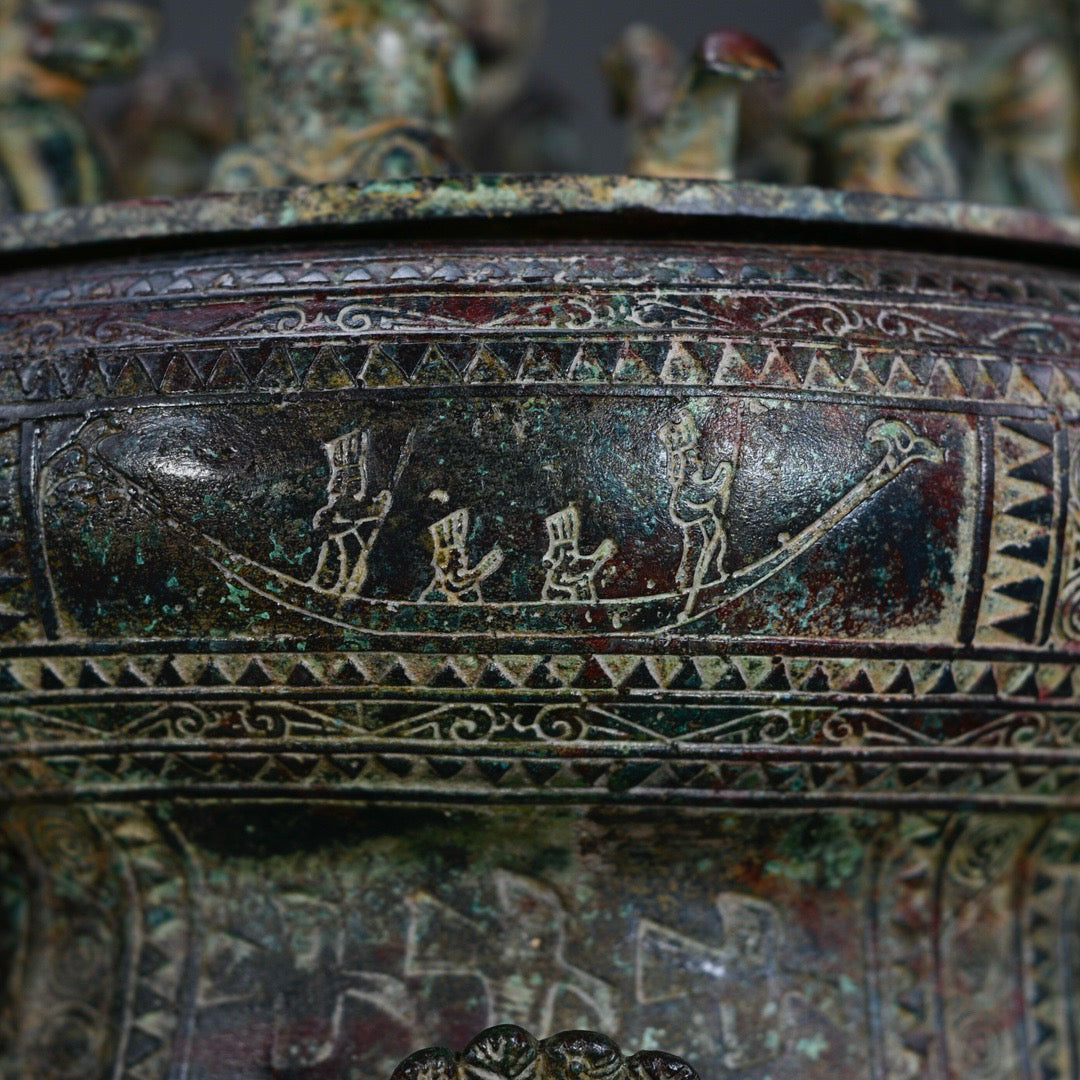 Chinese Antique Bronze Reserve