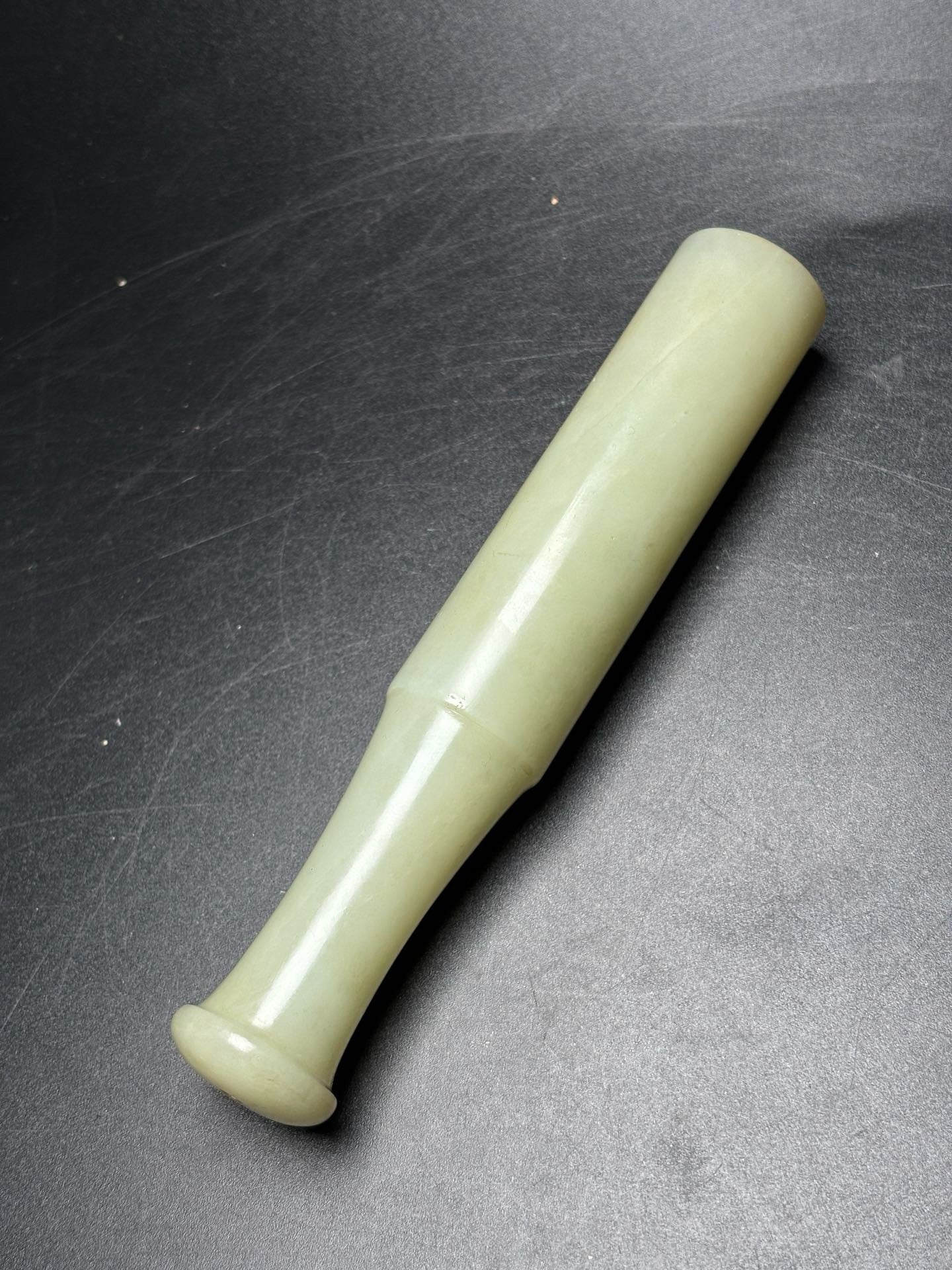 Exquisite Hotan Jade cigarette holder