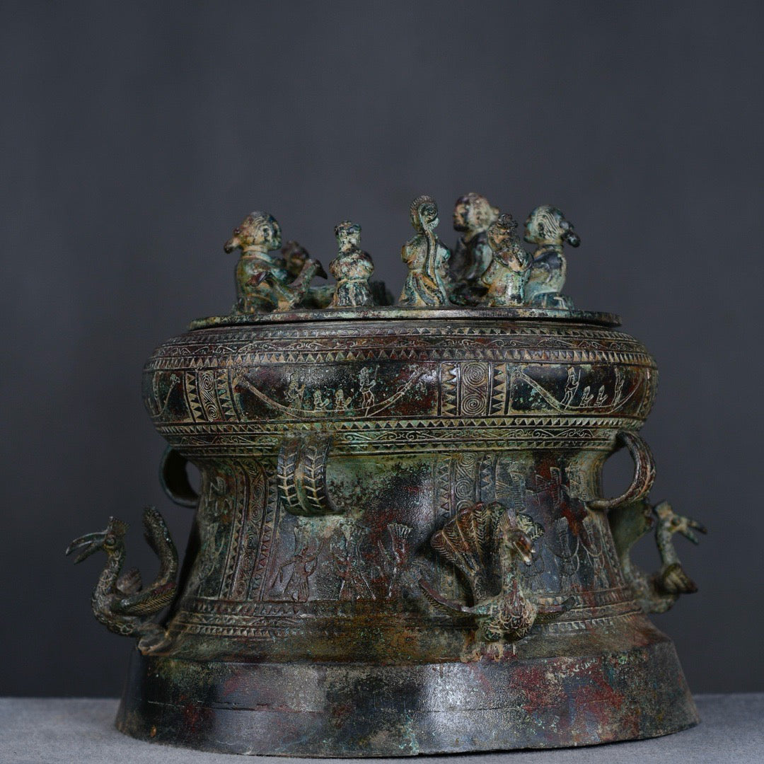 Chinese Antique Bronze Reserve