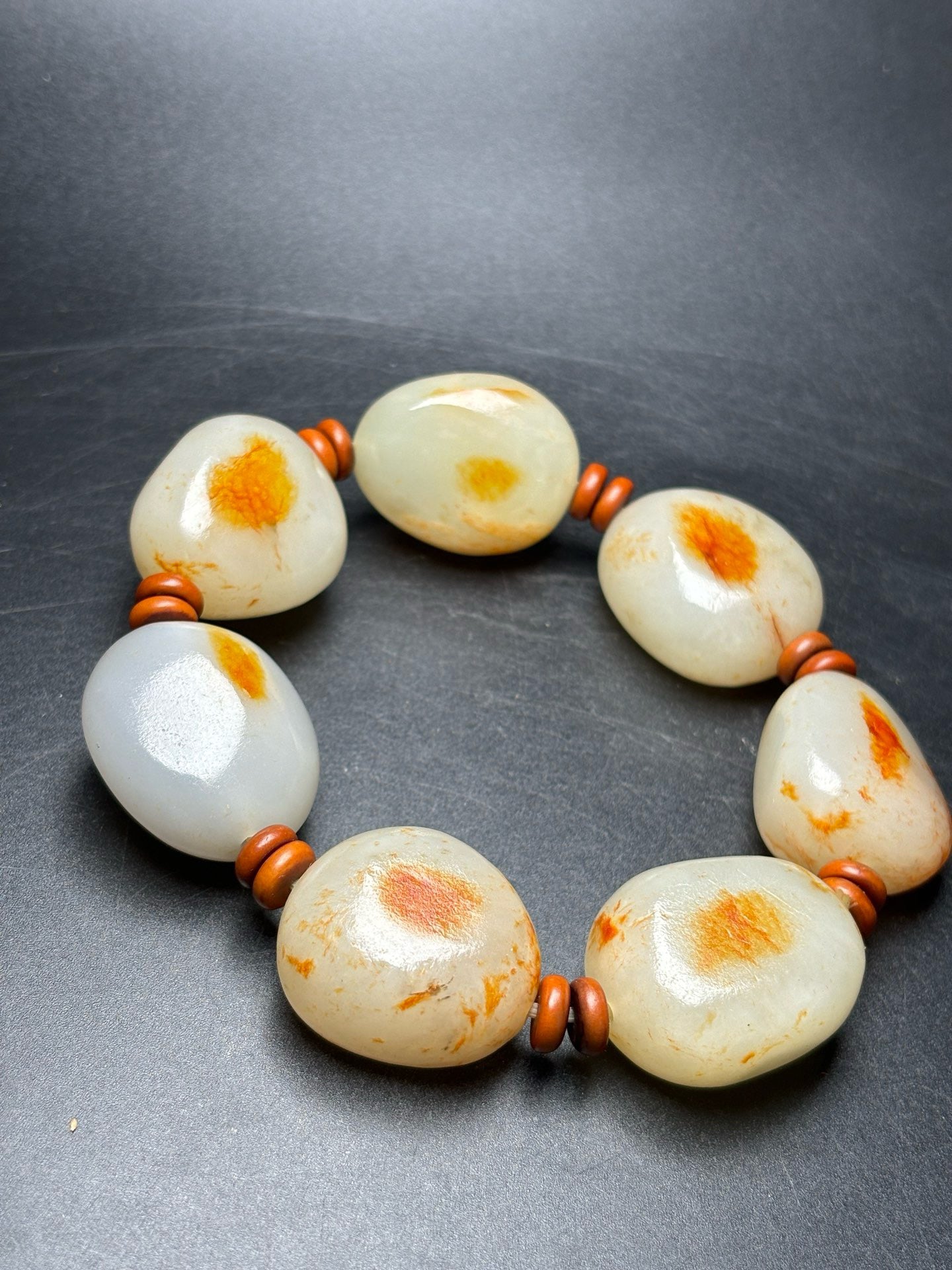 Exquisite Hotan Jade Bracelet