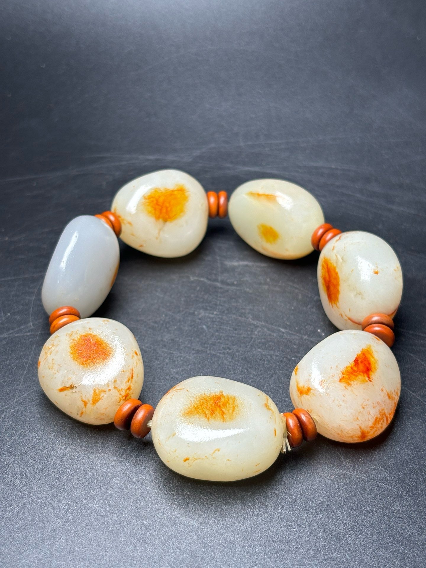 Exquisite Hotan Jade Bracelet