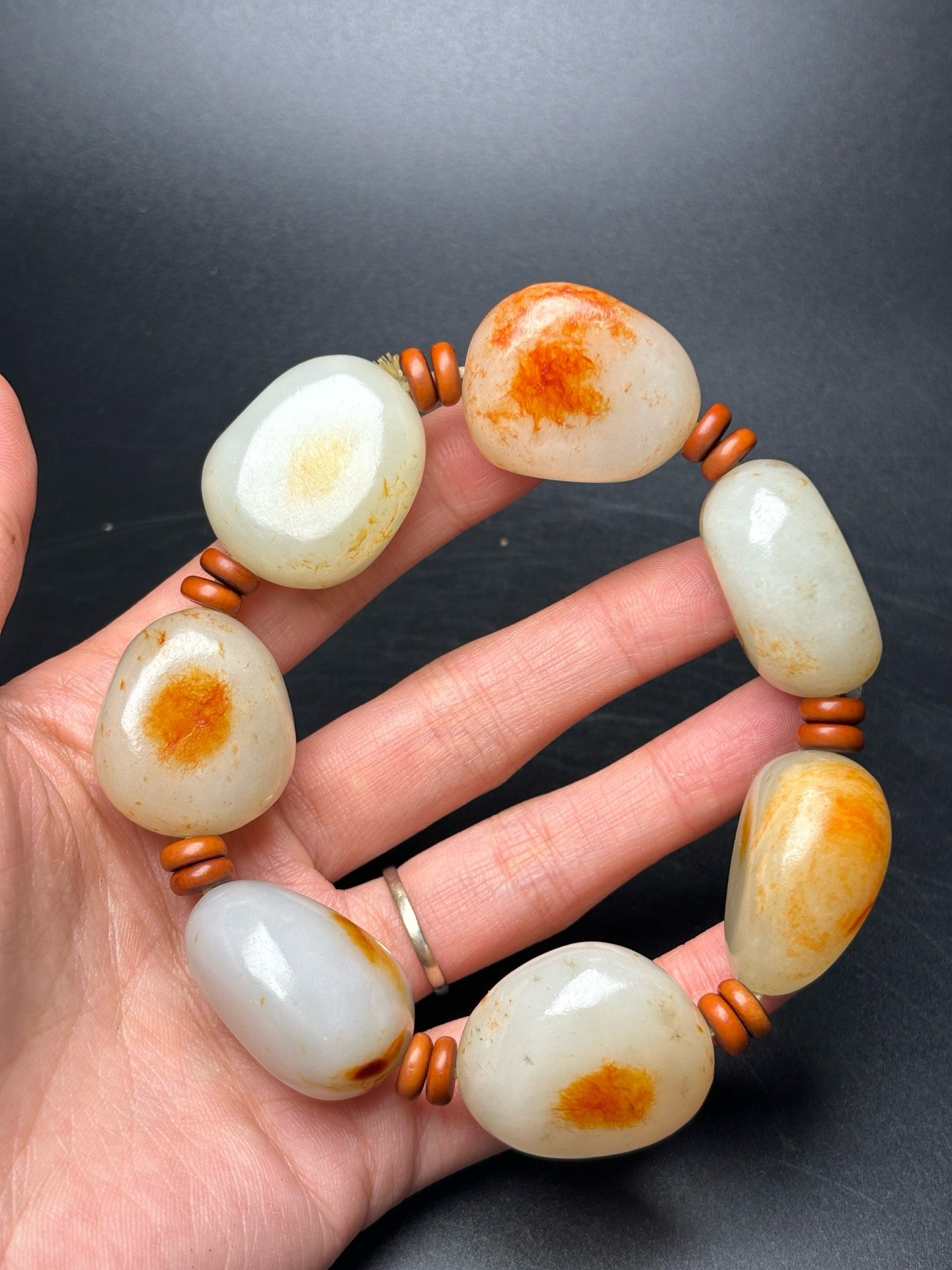 Exquisite Hotan Jade Bracelet