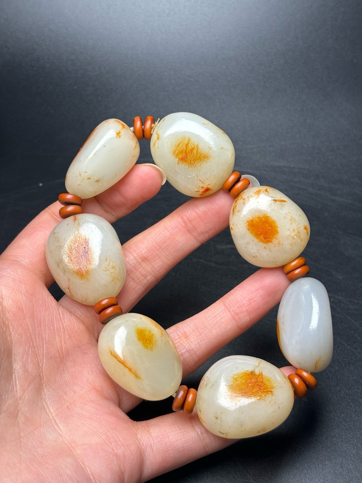 Exquisite Hotan Jade Bracelet