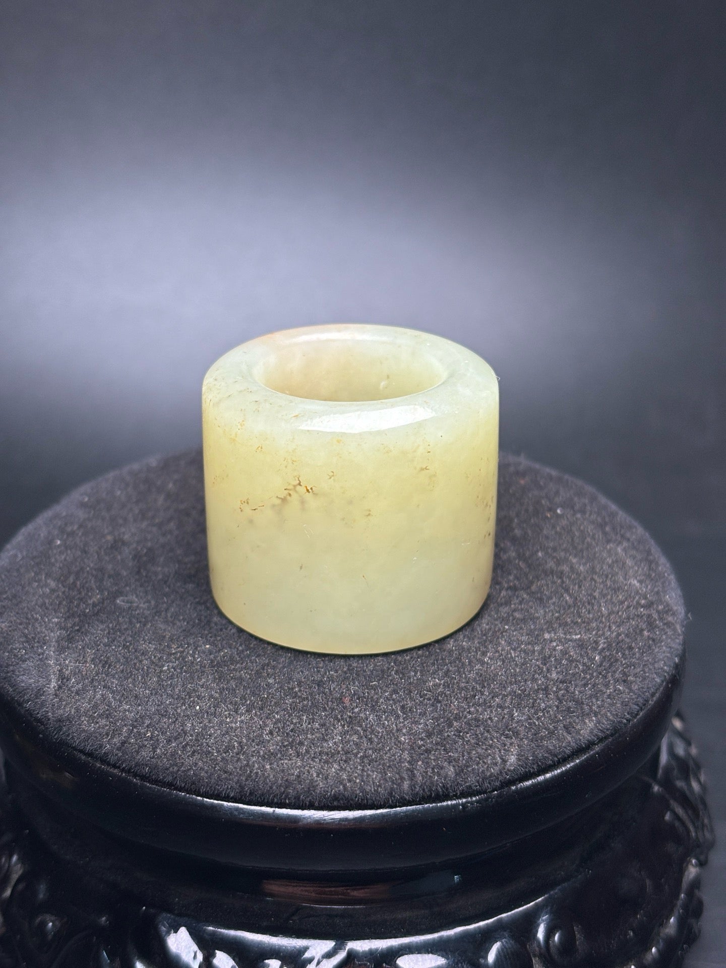 Exquisite Hotan Jade Ring