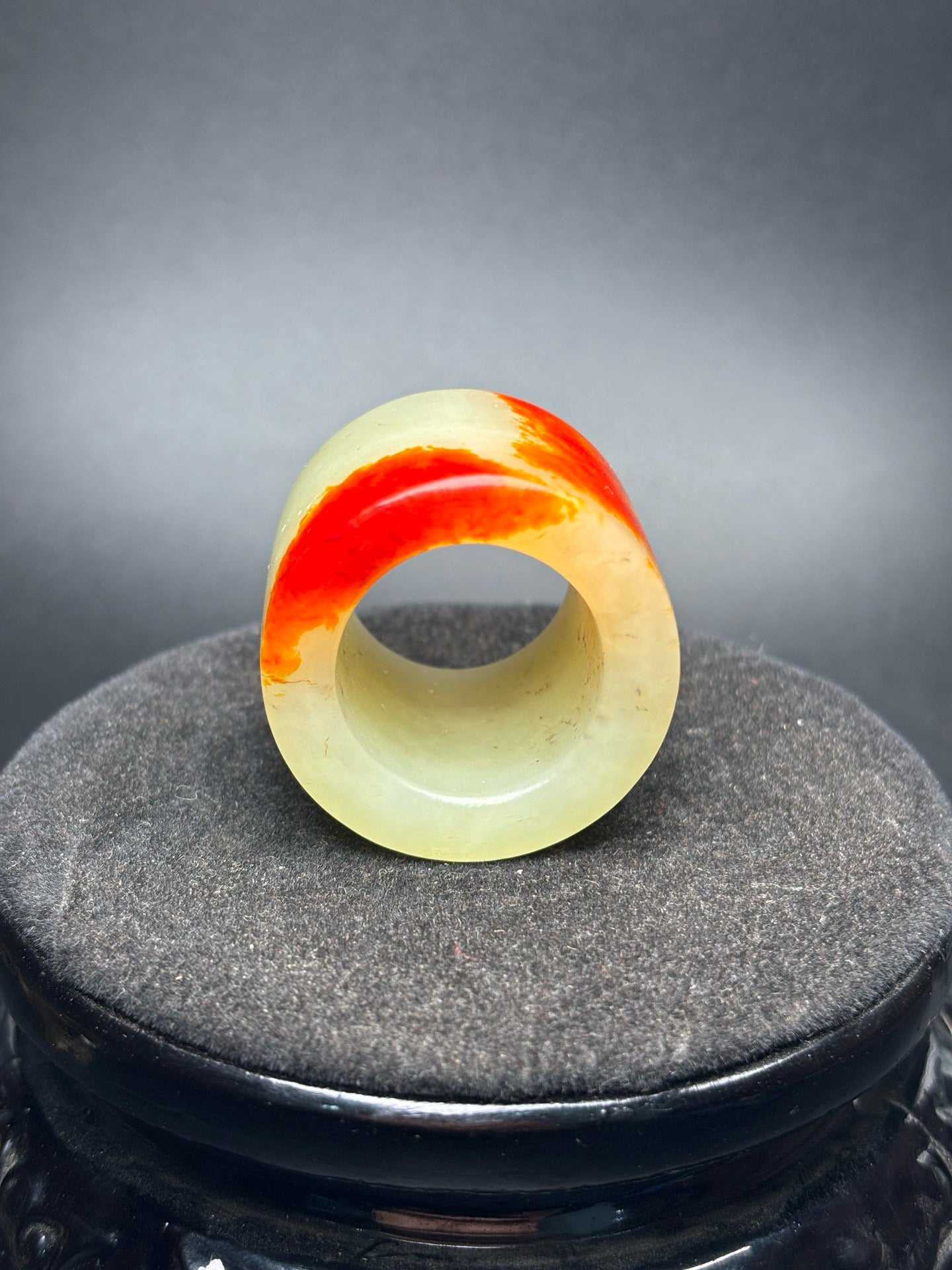 Exquisite Hotan Jade Ring