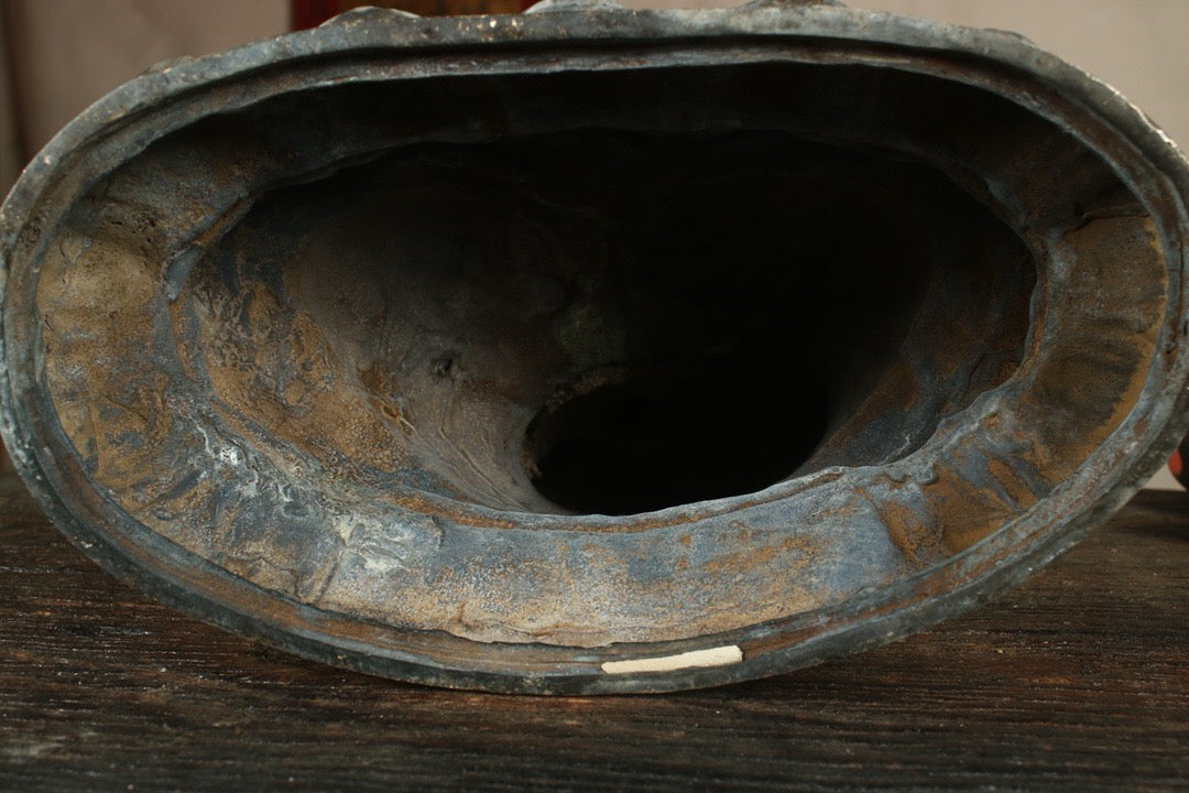 Chinese antique bronze gilded handcrafted statue of Shakyamuni Buddha