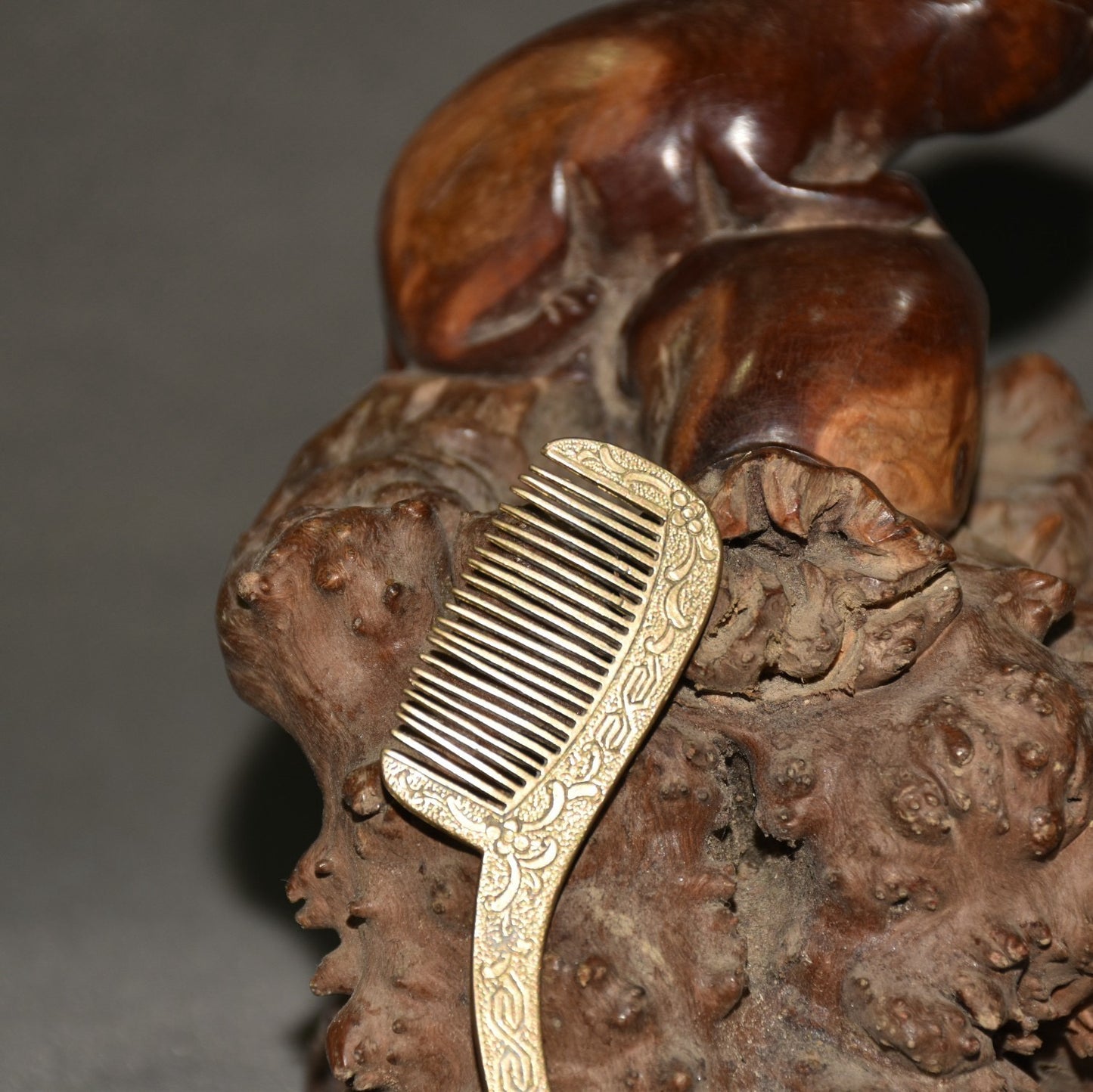 Pure copper faucet comb