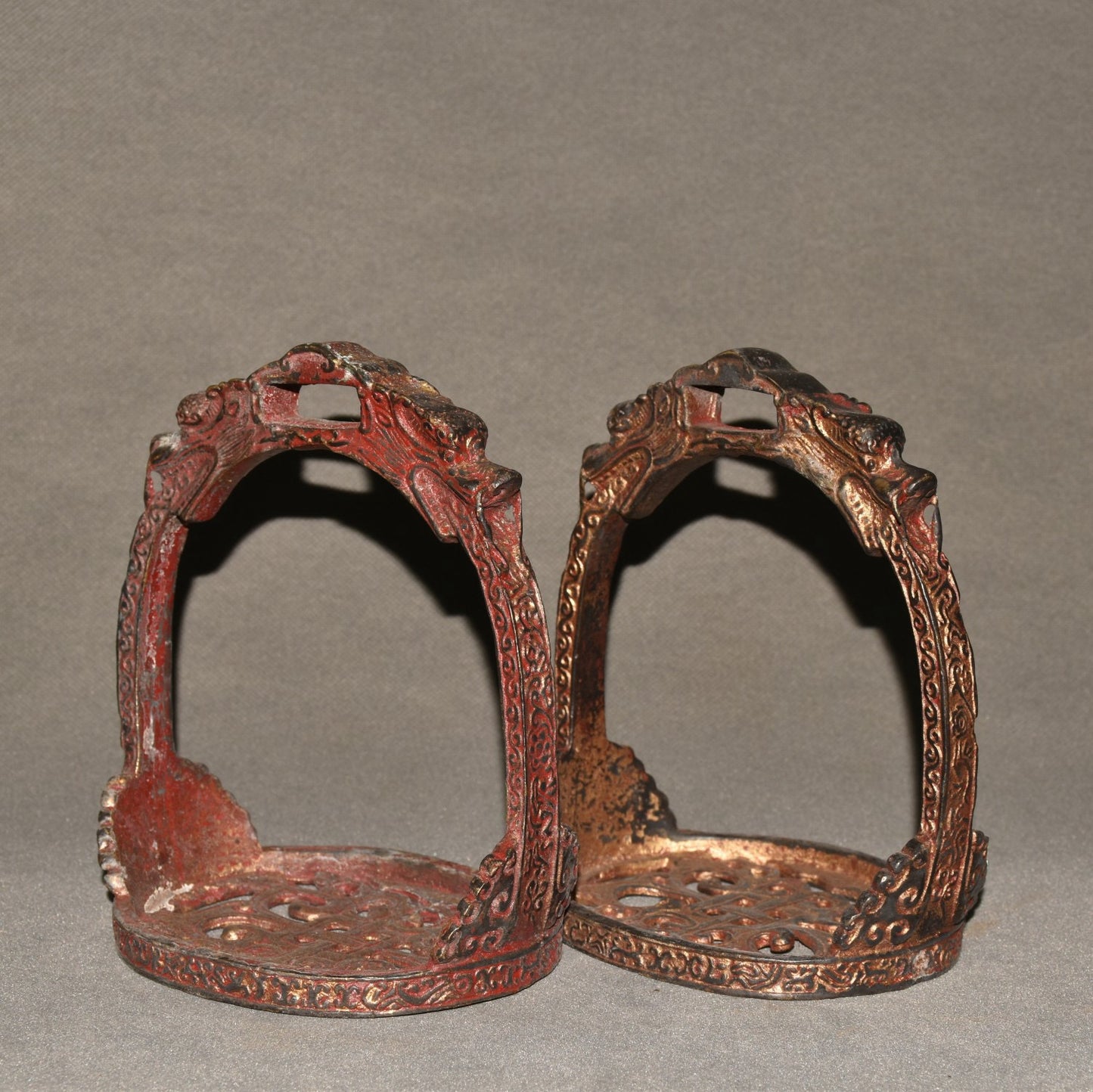 Pure copper horseshoe ornament