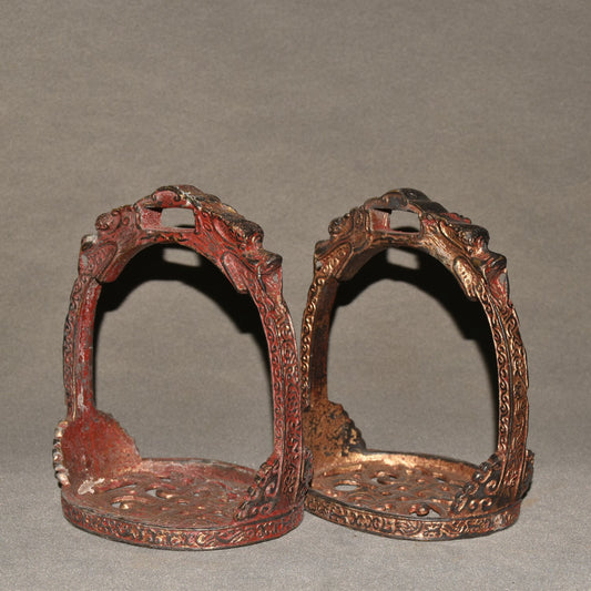 Pure copper horseshoe ornament