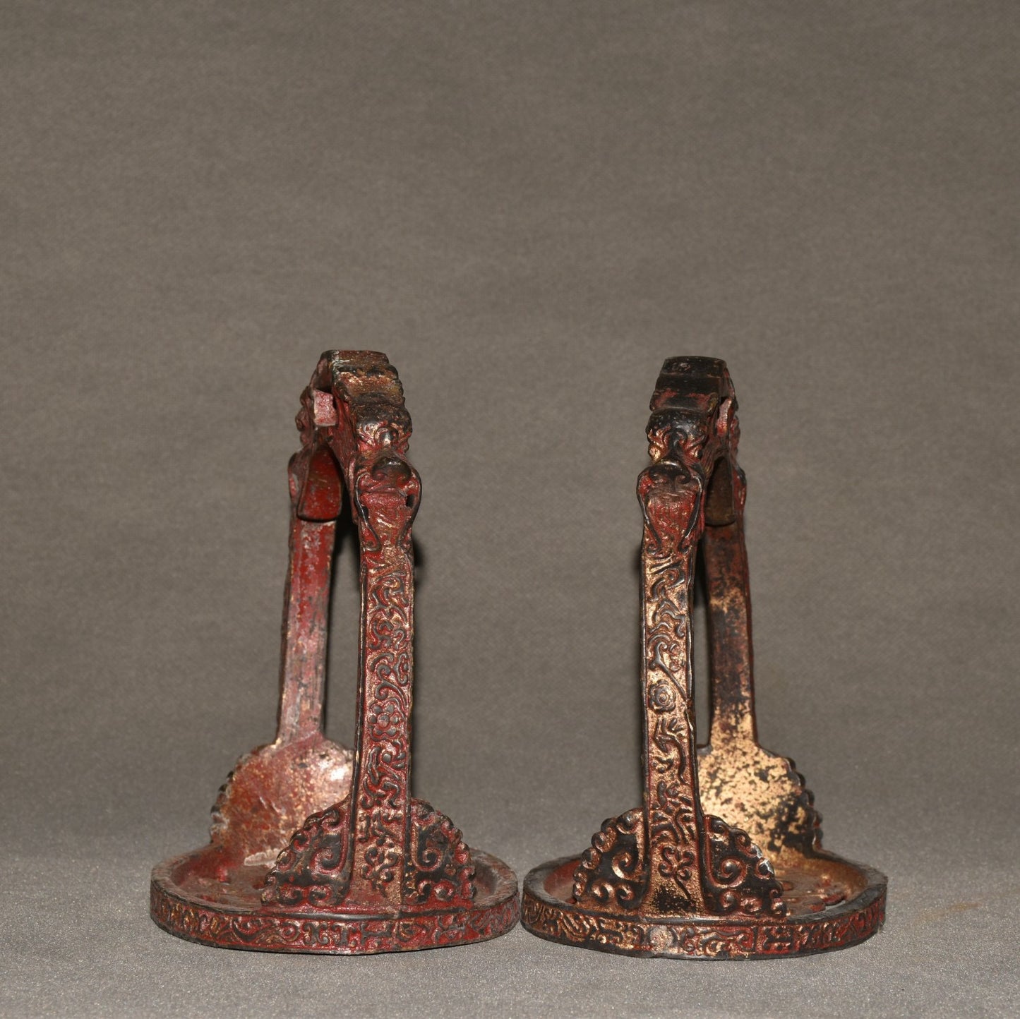 Pure copper horseshoe ornament