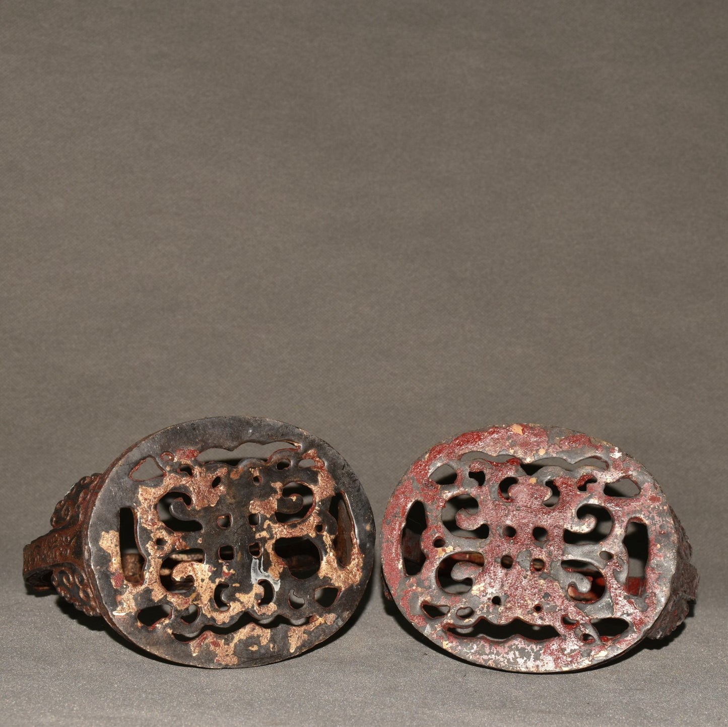Pure copper horseshoe ornament