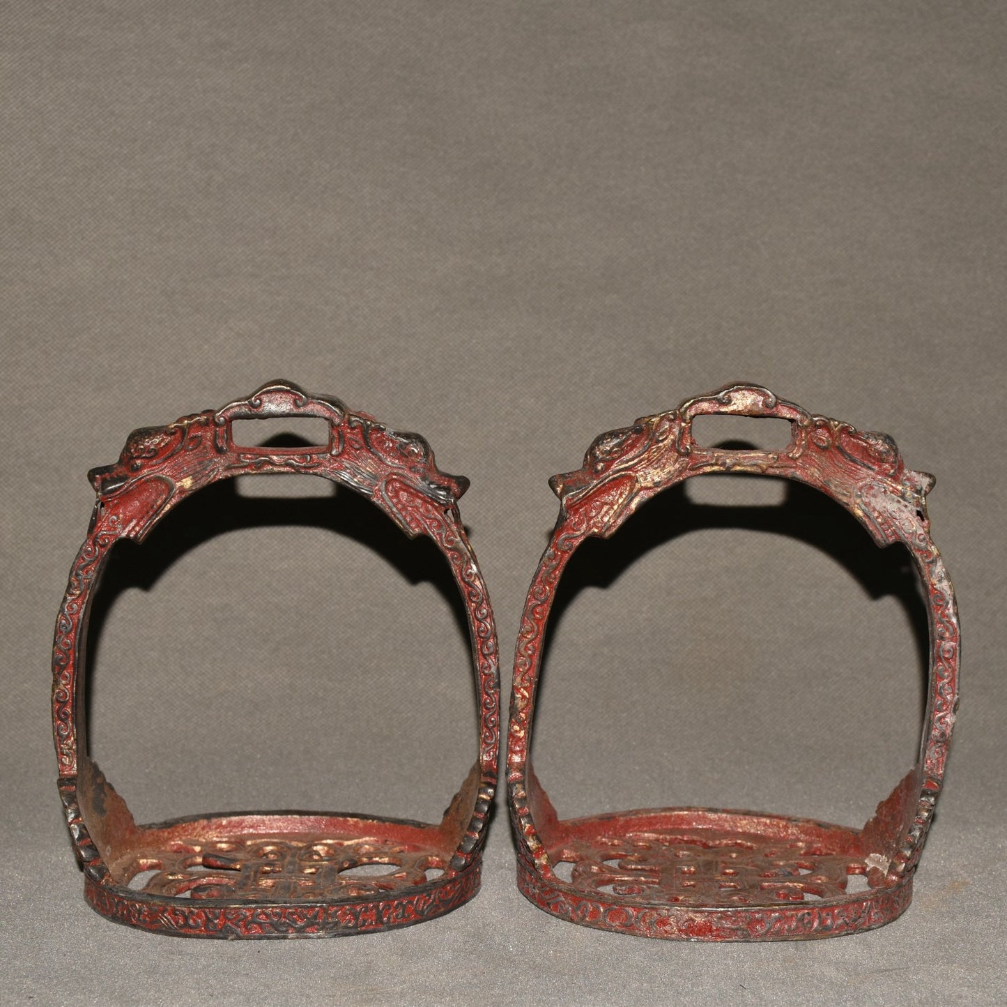 Pure copper horseshoe ornament
