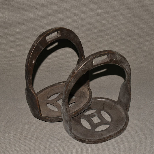 Pure copper horseshoe ornament