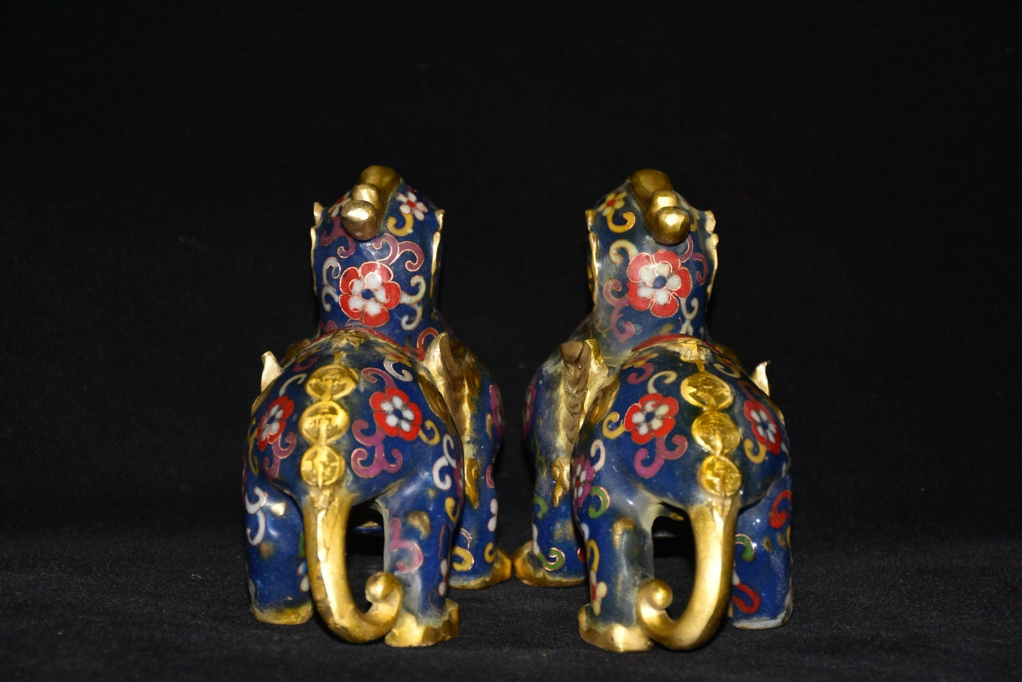 Pure copper cloisonn é beast ornaments