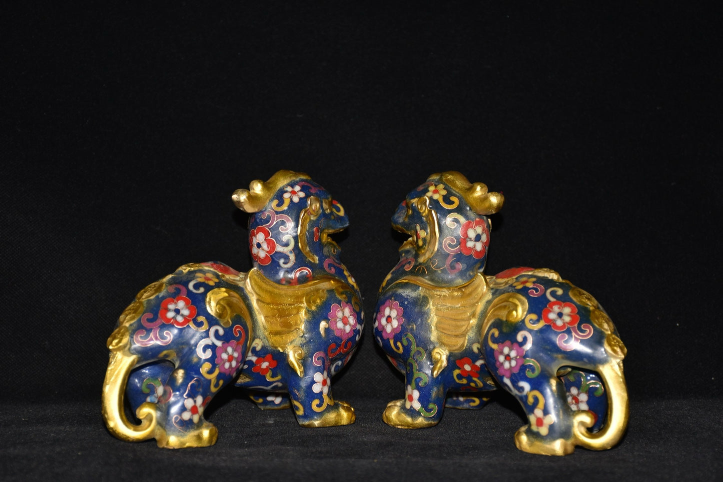 Pure copper cloisonn é beast ornaments