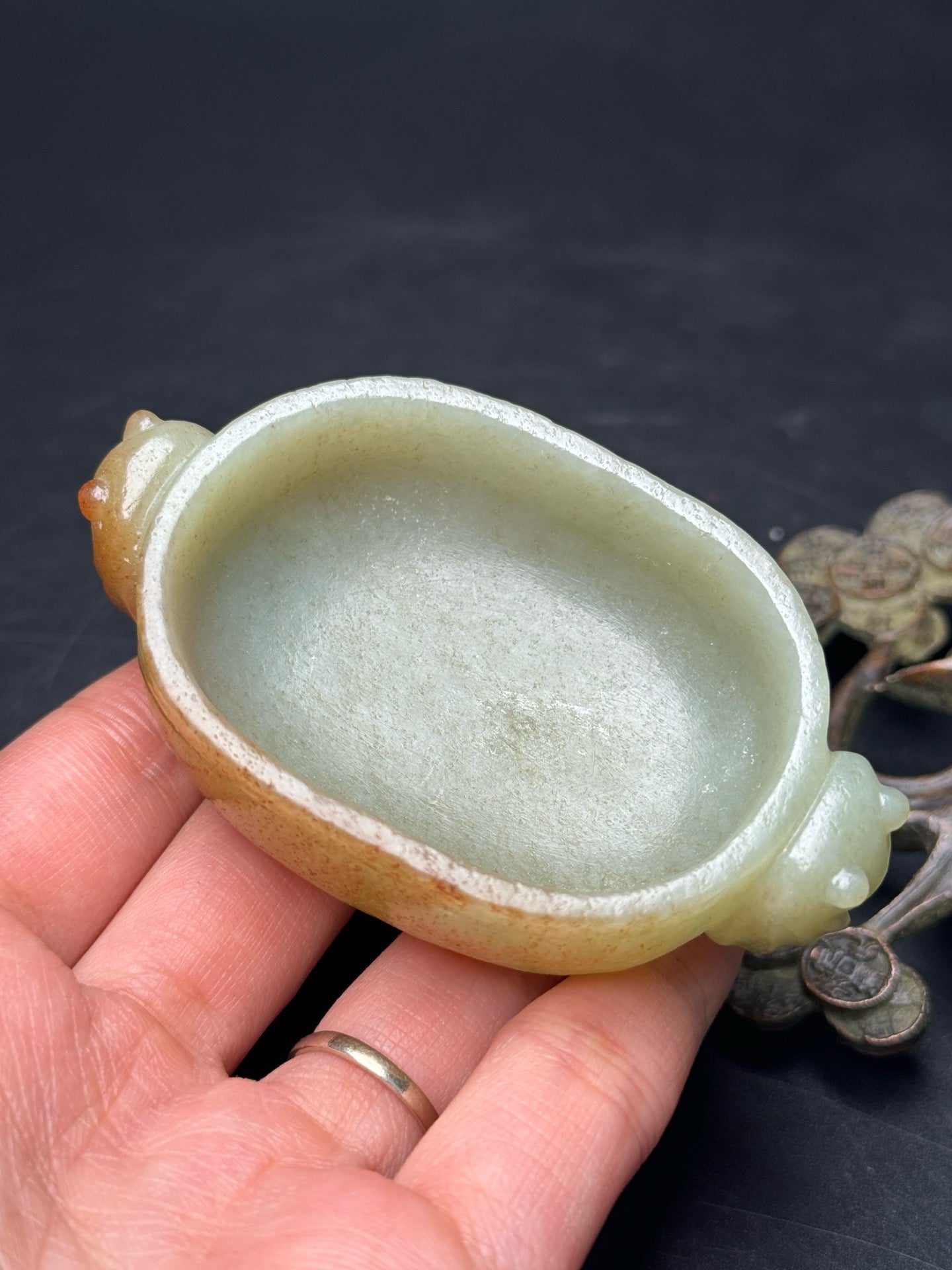 Exquisite Hotan Jade Brush Wash