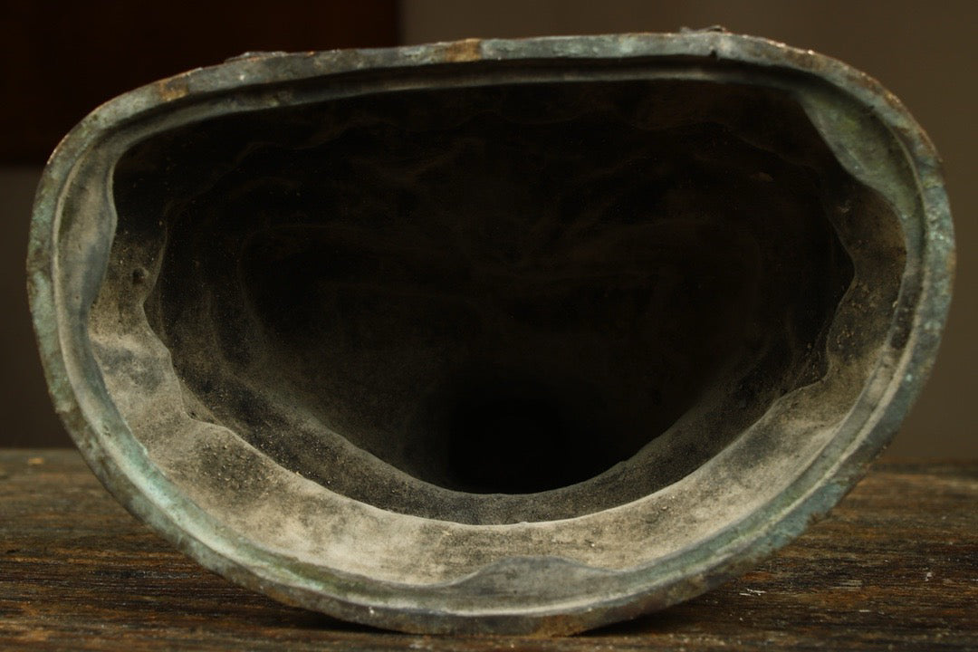 Chinese antique bronze gilded handmade statue of longevity Buddha