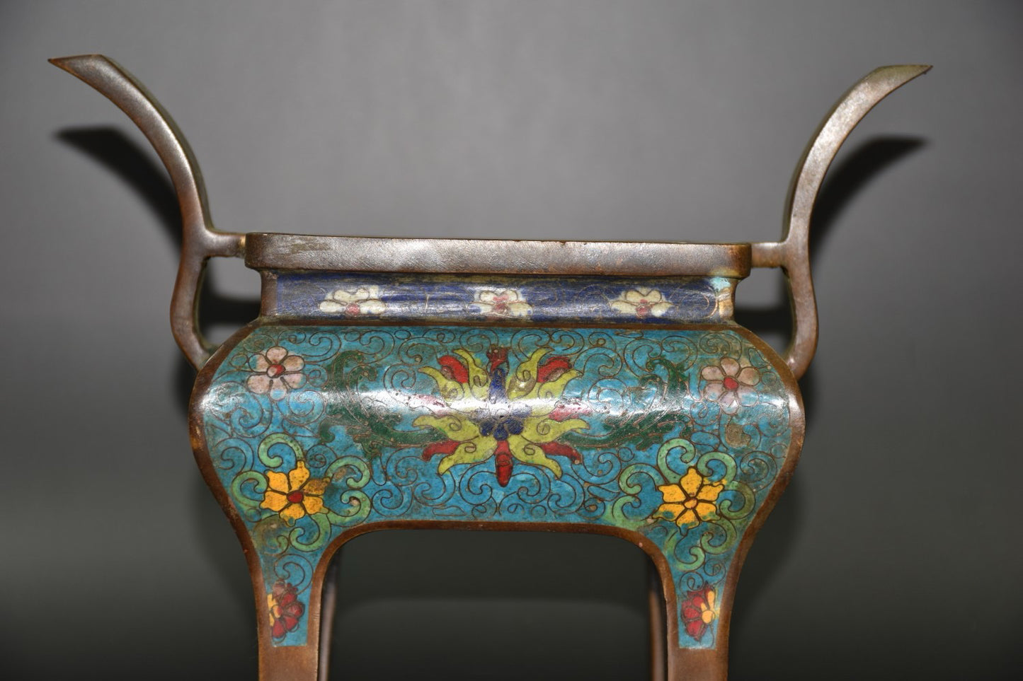 Pure copper cloisonn é incense burner ornaments