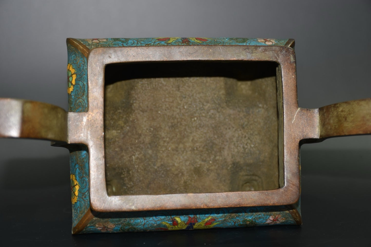Pure copper cloisonn é incense burner ornaments