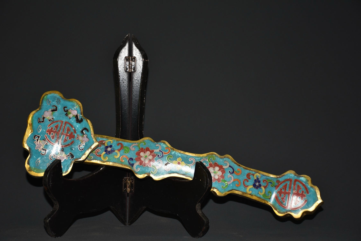 Pure copper cloisonn é Ruyi ornaments
