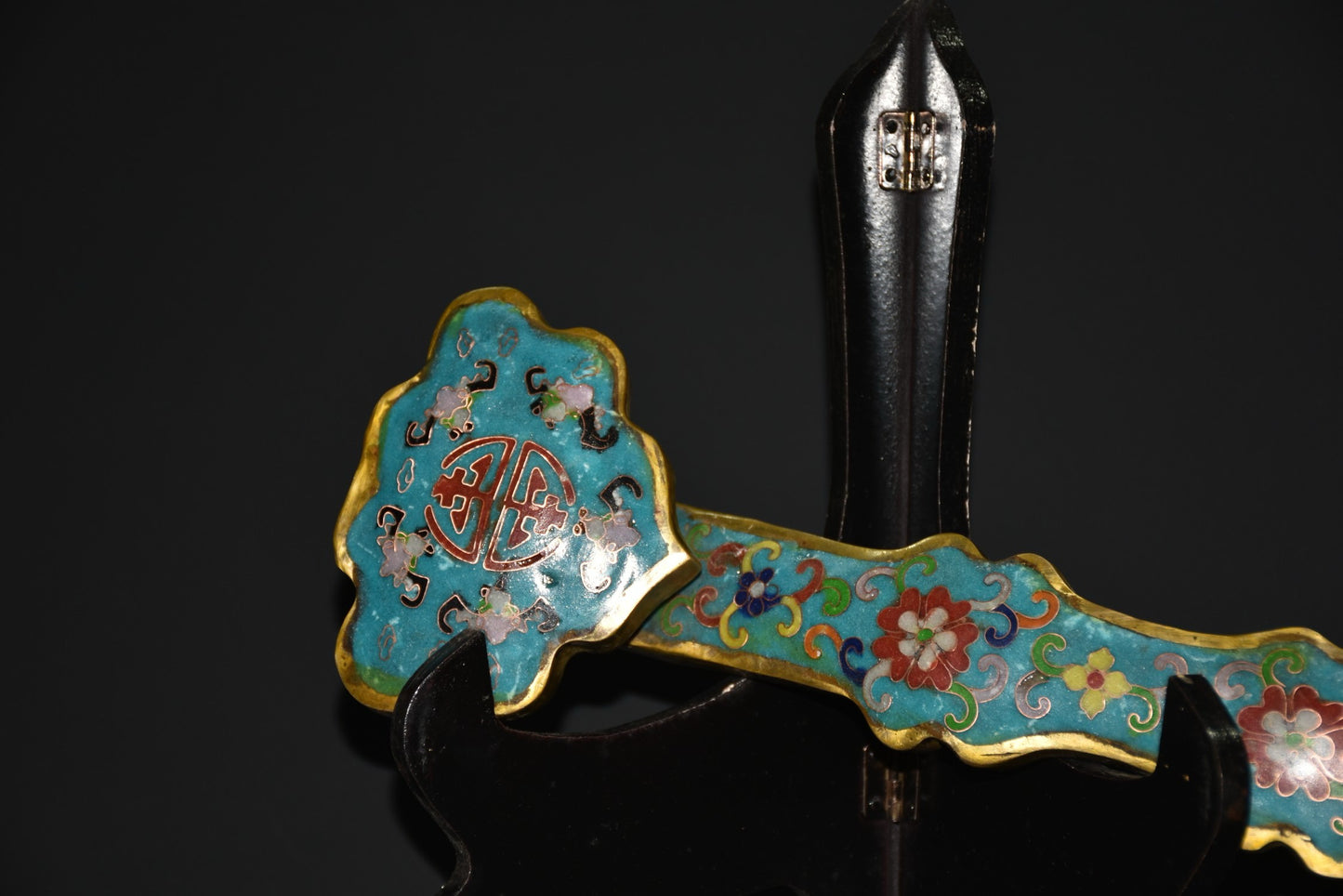 Pure copper cloisonn é Ruyi ornaments