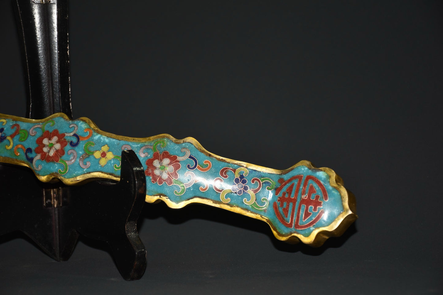 Pure copper cloisonn é Ruyi ornaments