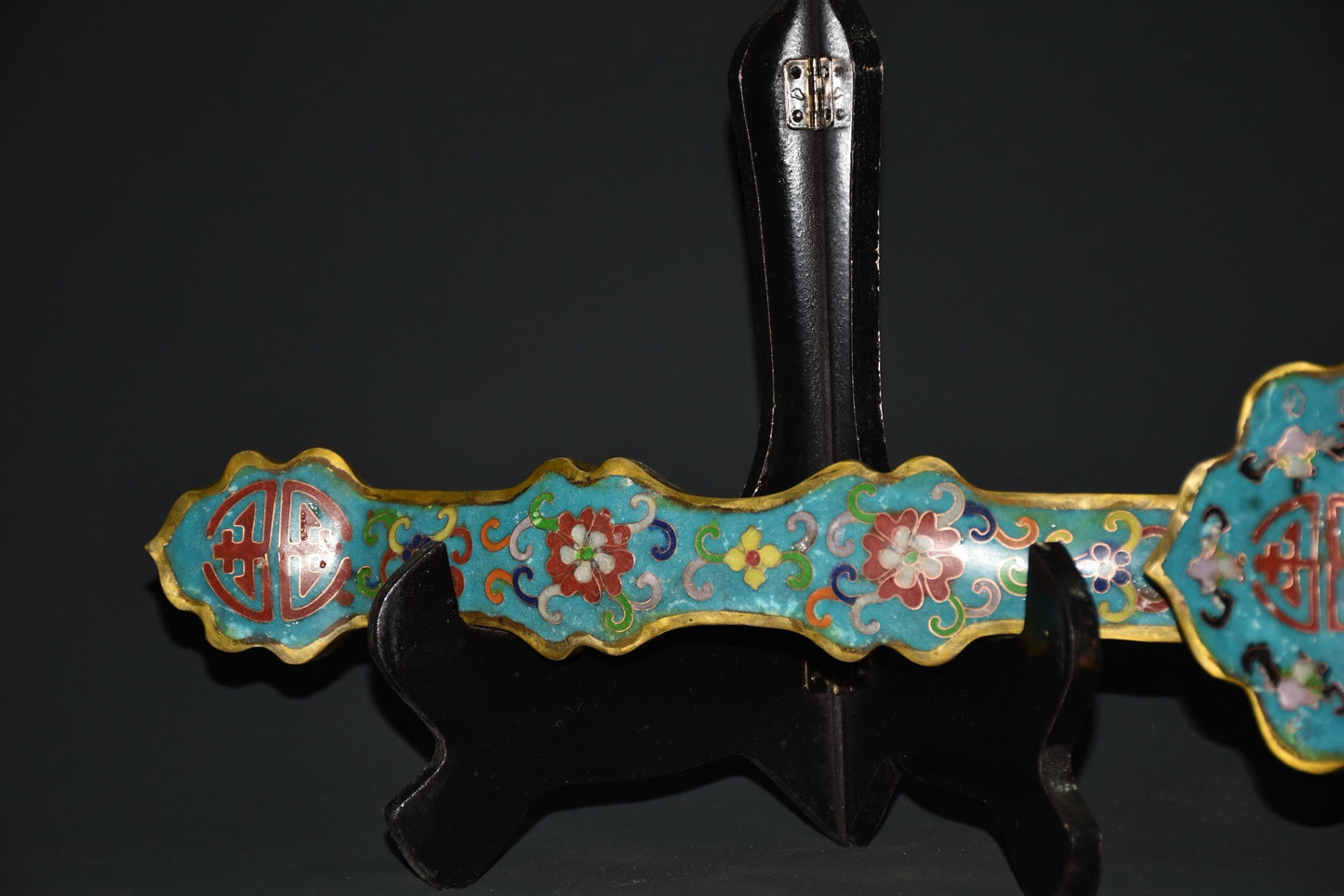 Pure copper cloisonn é Ruyi ornaments