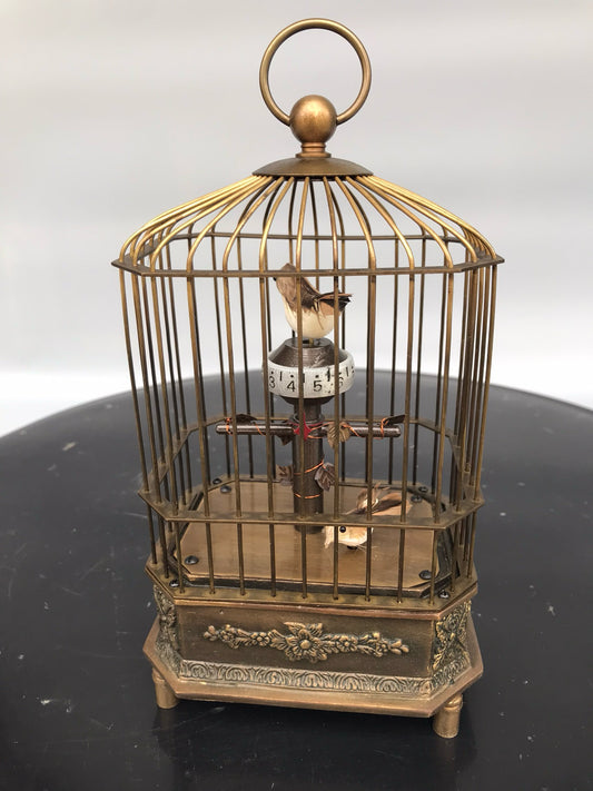 Pure copper mechanical square bird cage