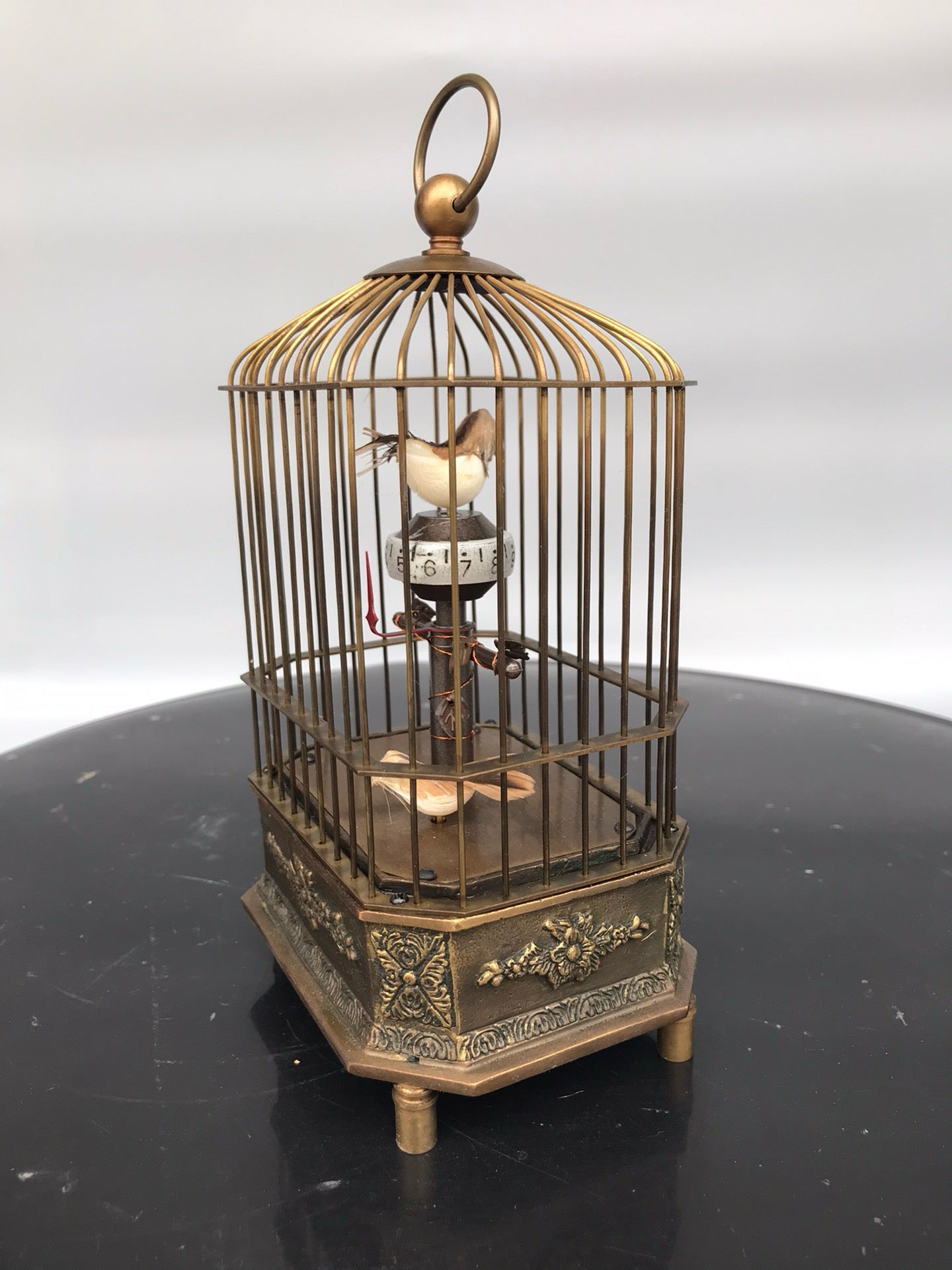 Pure copper mechanical square bird cage
