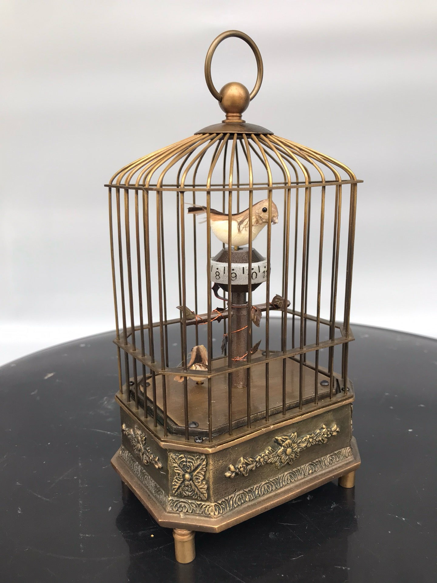 Pure copper mechanical square bird cage