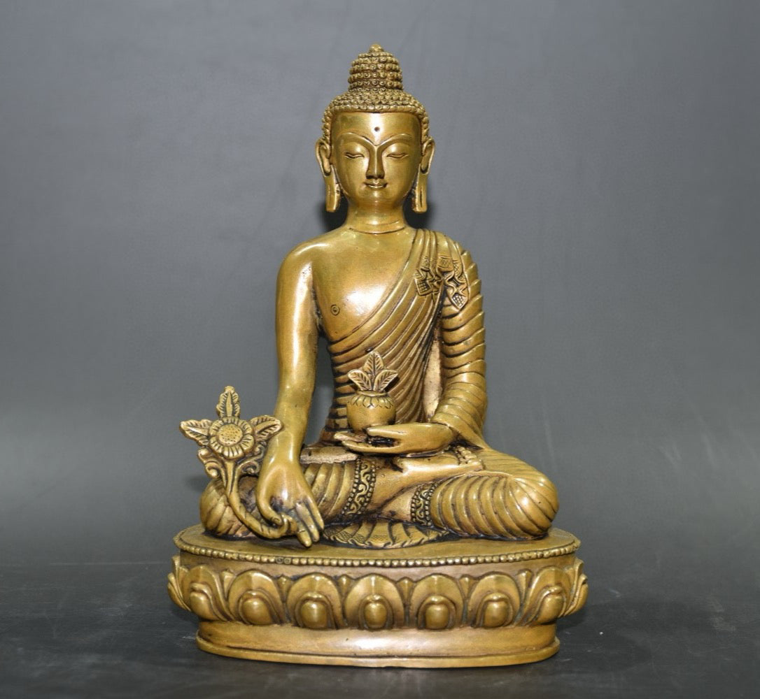Pure copper cloisonne Buddha ornament