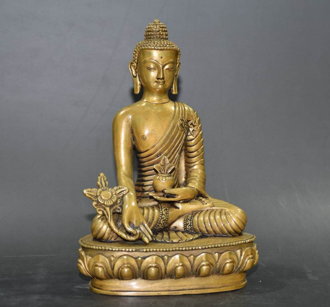 Pure copper cloisonne Buddha ornament