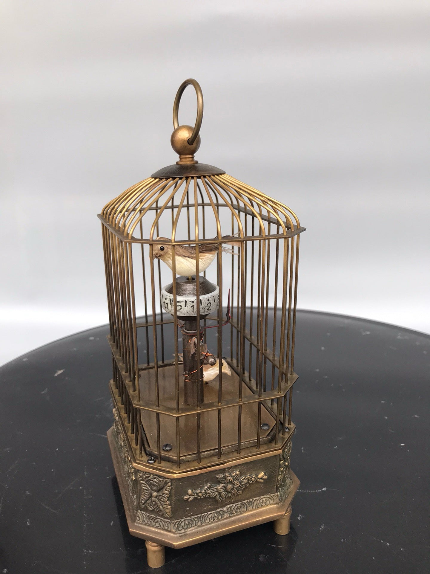 Pure copper mechanical square bird cage