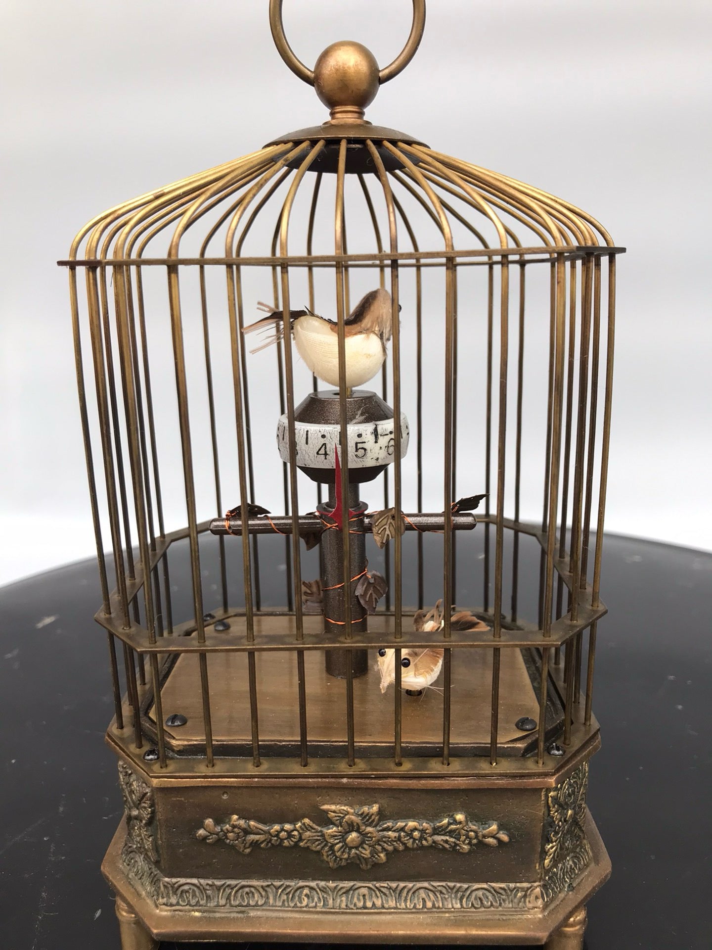 Pure copper mechanical square bird cage