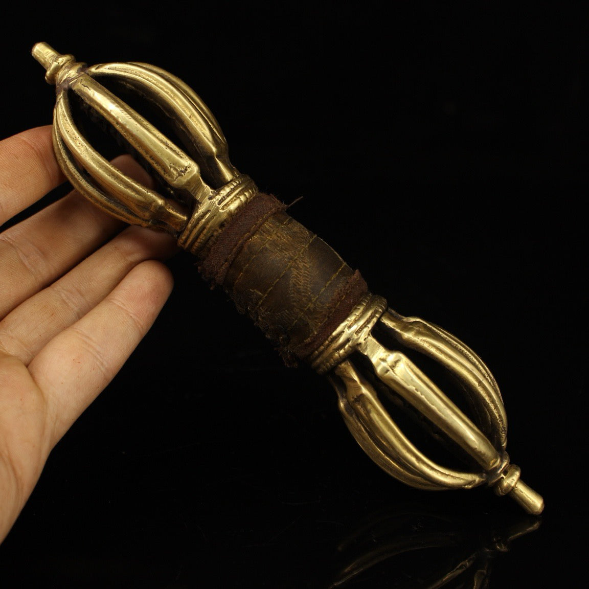 Chinese antique pure copper demon slaying pestle