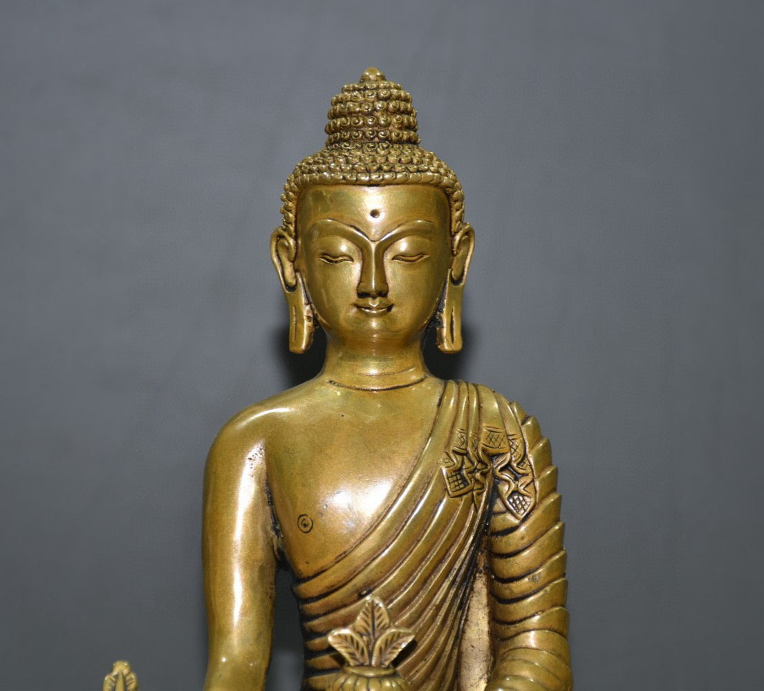 Pure copper cloisonne Buddha ornament