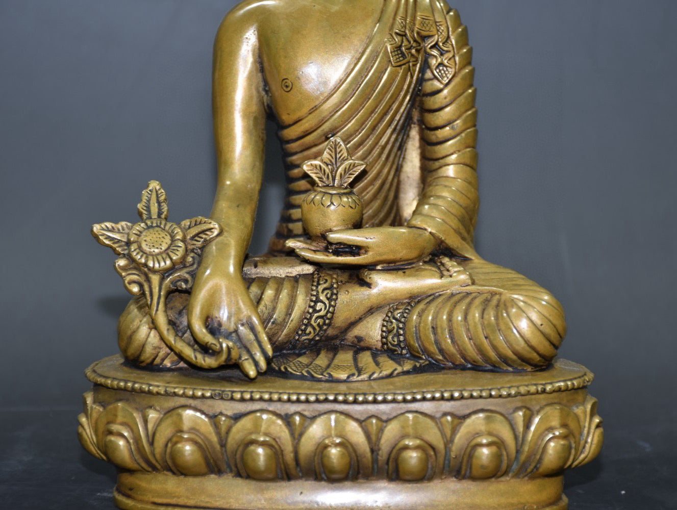 Pure copper cloisonne Buddha ornament