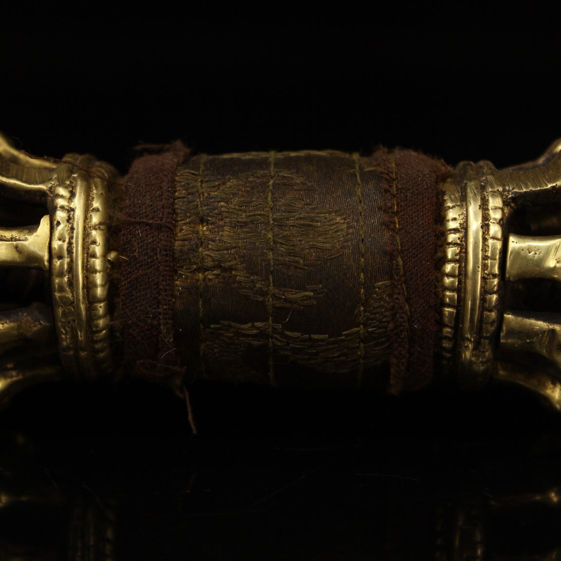 Chinese antique pure copper demon slaying pestle