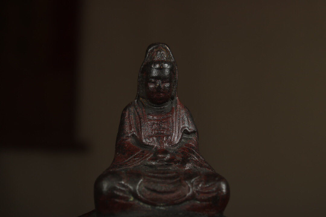 Chinese Antique Pure Copper Eight Immortals Cross the Sea Incense Burner