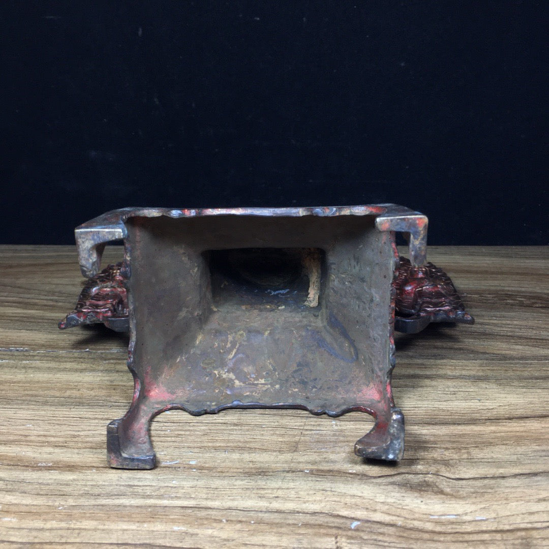 Chinese antique pure copper Buddha statue