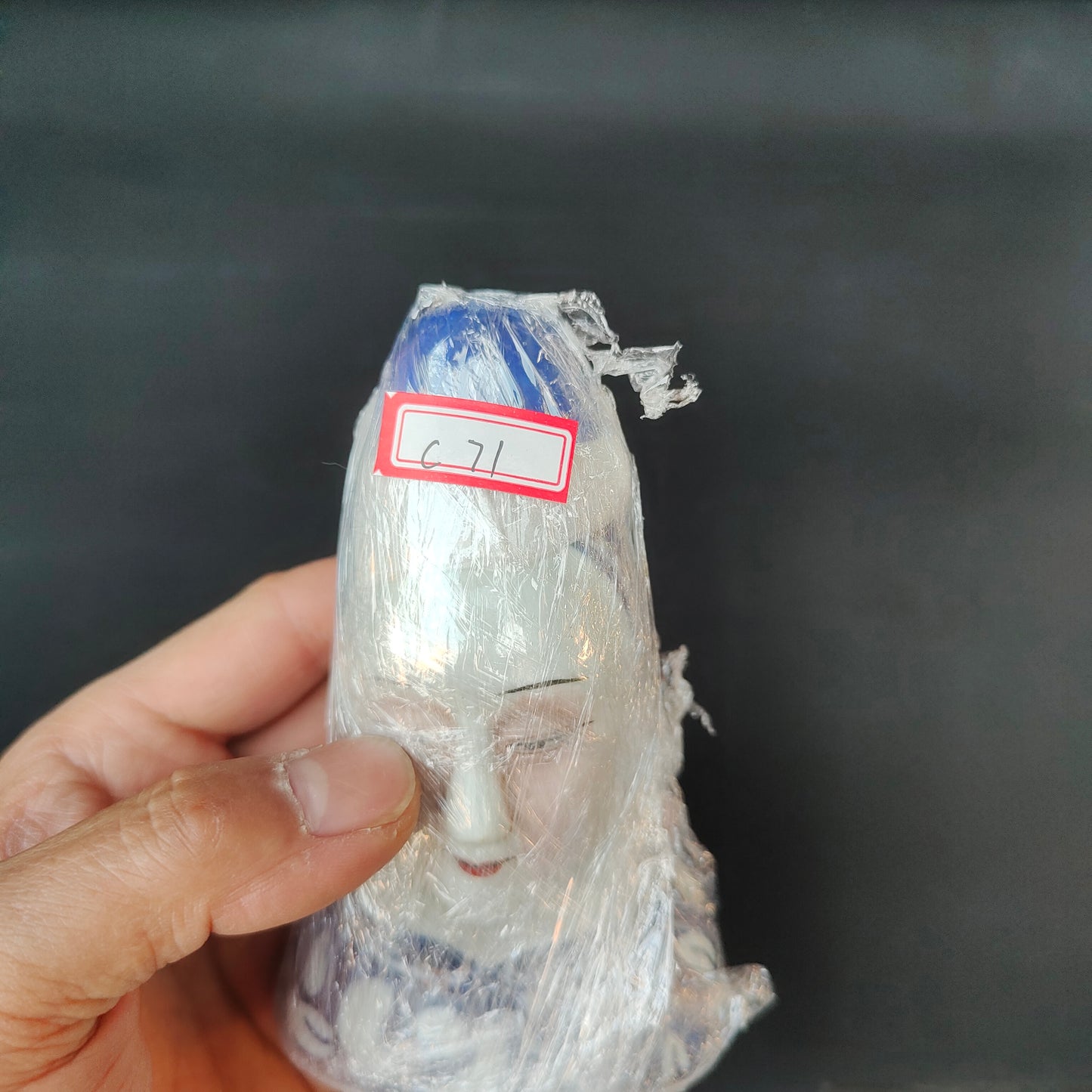 Chinese Antique Cixi Old Blue and White Snuff bottle Jewelry Collection