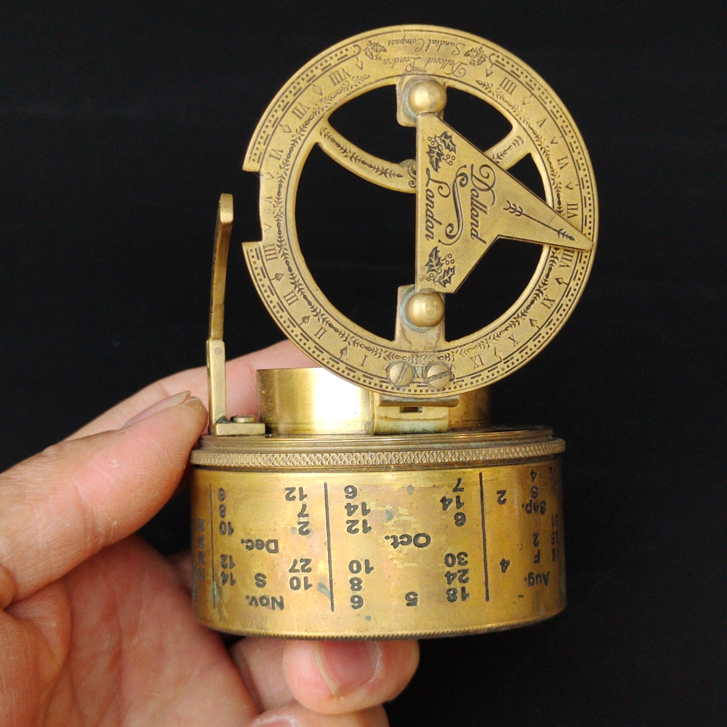 Collection Antique Pure Copper Made Compass