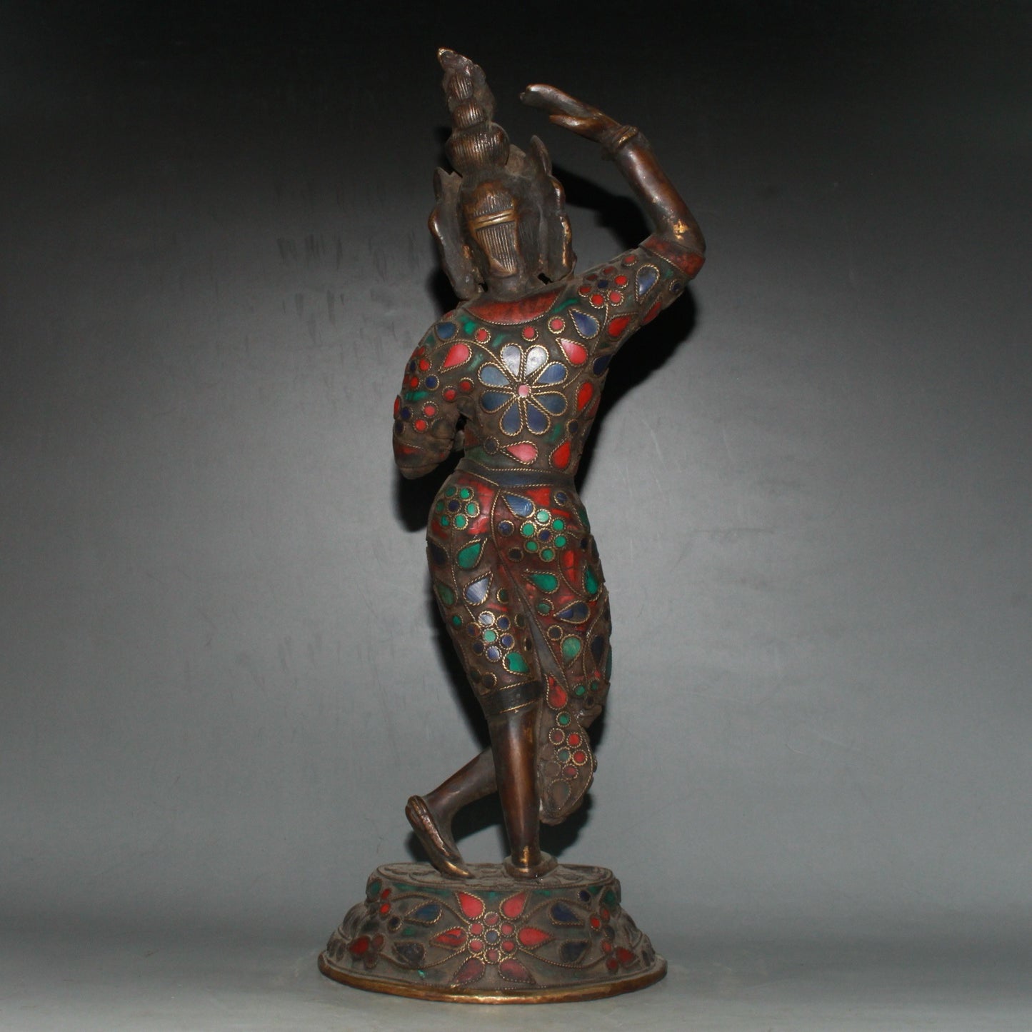 Pure copper Guanyin Bodhisattva Buddha ornament