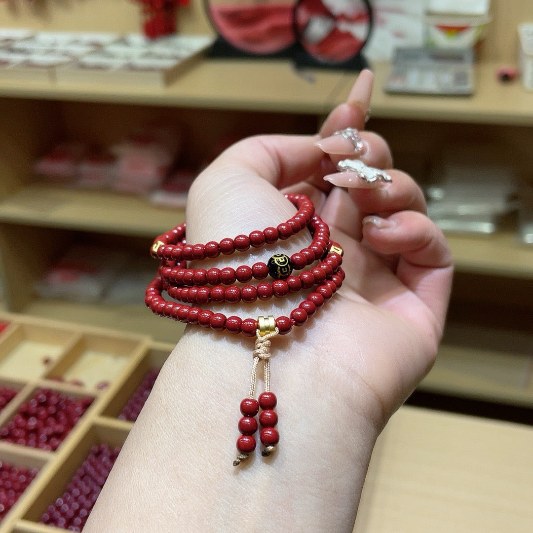 Vermilion sand purple sand multi loop bracelet