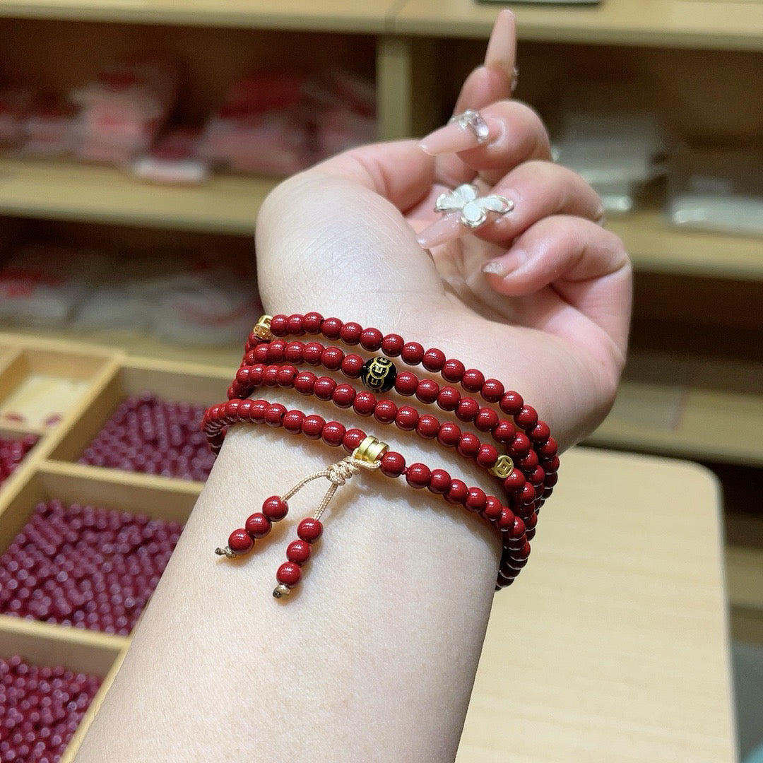 Vermilion sand purple sand multi loop bracelet